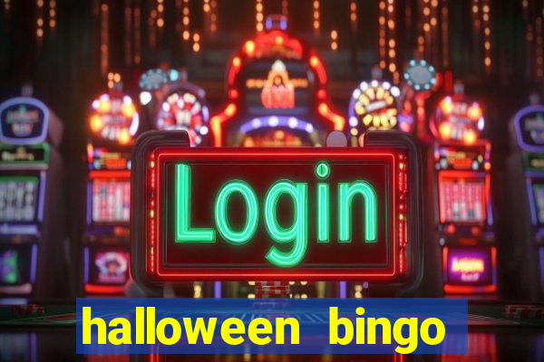 halloween bingo card maker