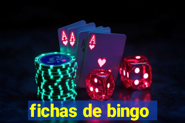 fichas de bingo