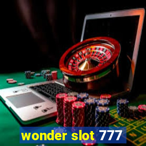 wonder slot 777