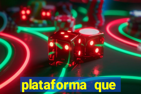 plataforma que ganha b?nus