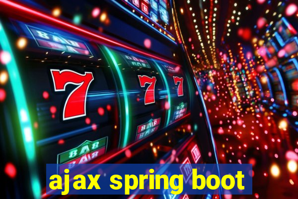 ajax spring boot