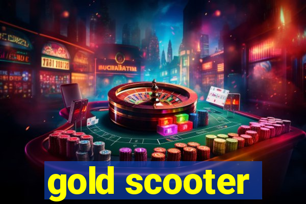 gold scooter