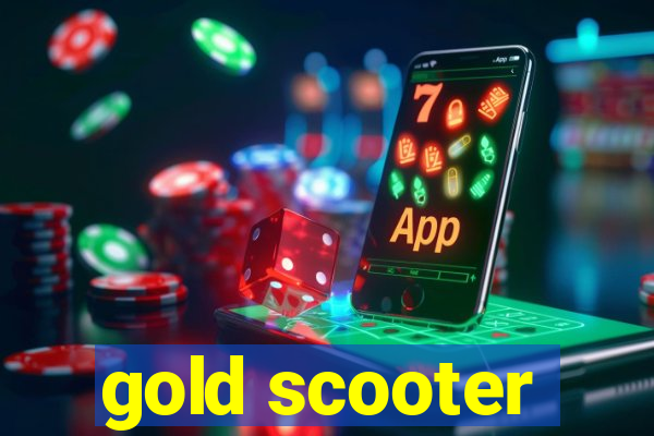 gold scooter