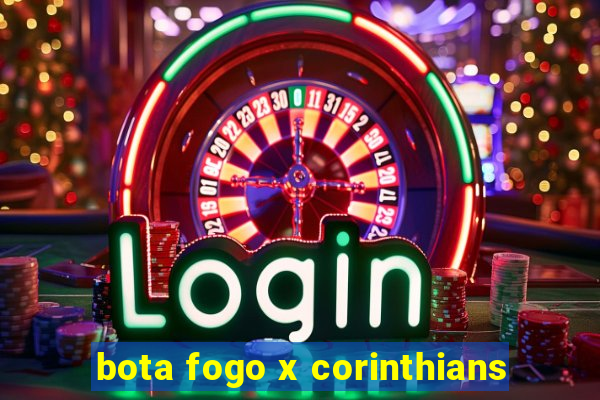 bota fogo x corinthians