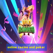 online casino and poker