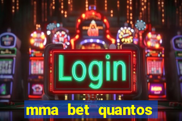 mma bet quantos saques por dia