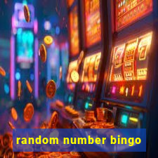 random number bingo