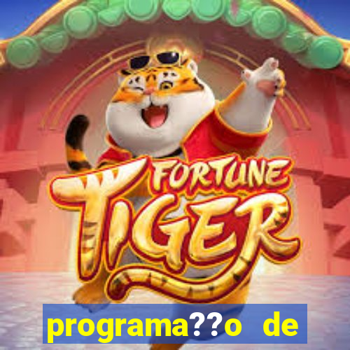 programa??o de jogos de futebol