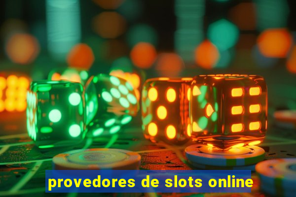 provedores de slots online