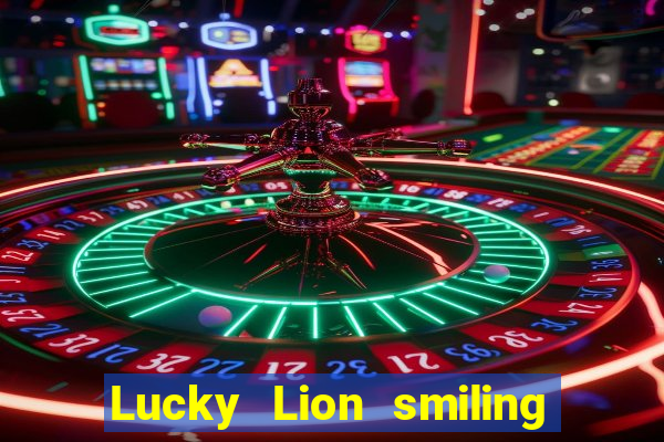 Lucky Lion smiling critters lion