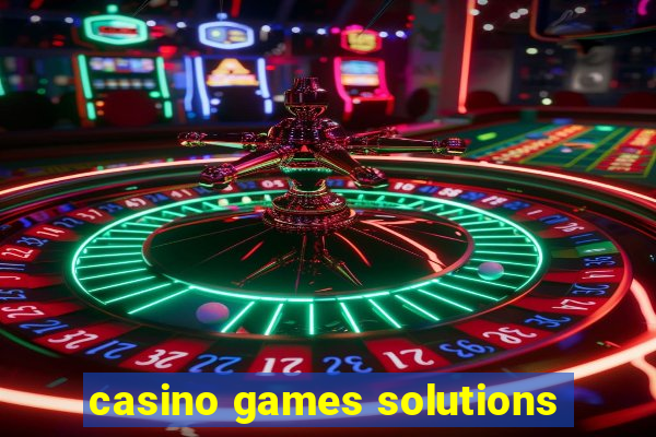 casino games solutions