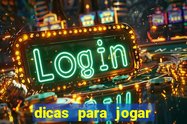 dicas para jogar no sportingbet