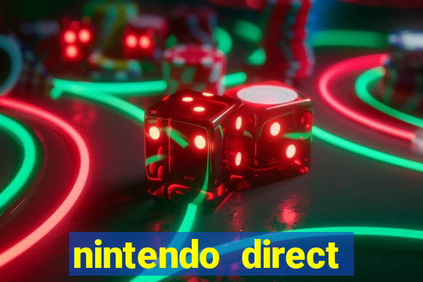 nintendo direct bingo template