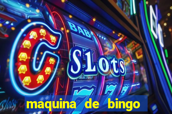 maquina de bingo show ball