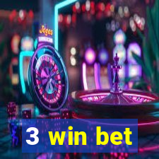 3 win bet