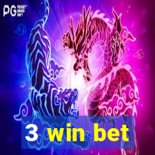 3 win bet