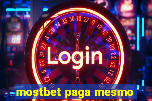 mostbet paga mesmo