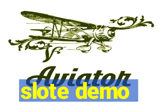 slote demo