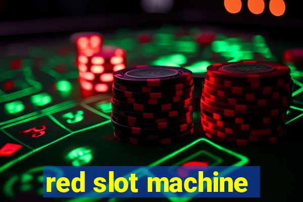 red slot machine