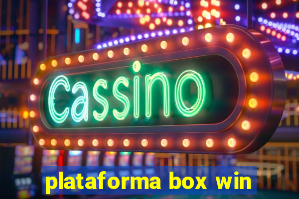 plataforma box win