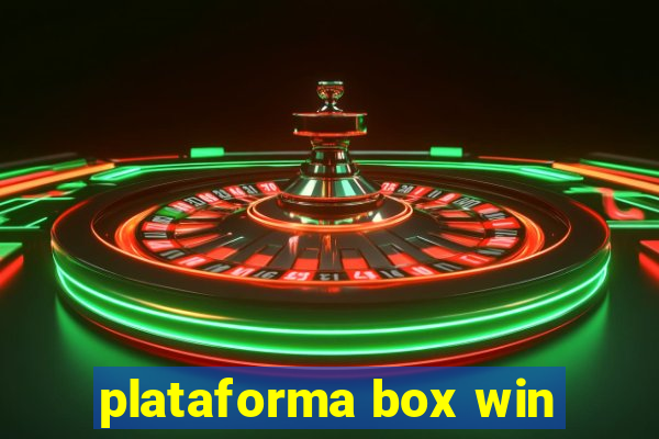 plataforma box win