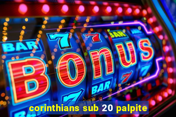 corinthians sub 20 palpite