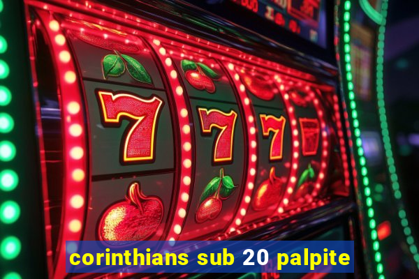 corinthians sub 20 palpite