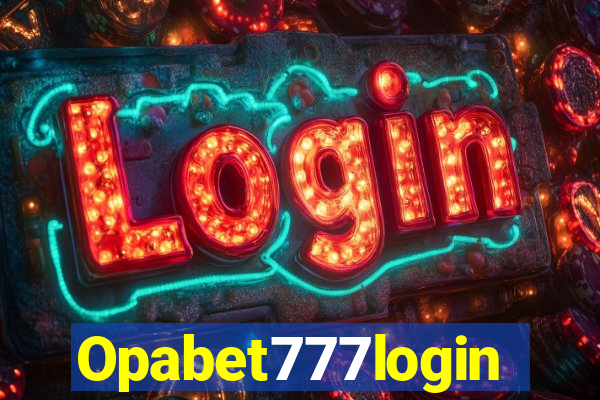 Opabet777login