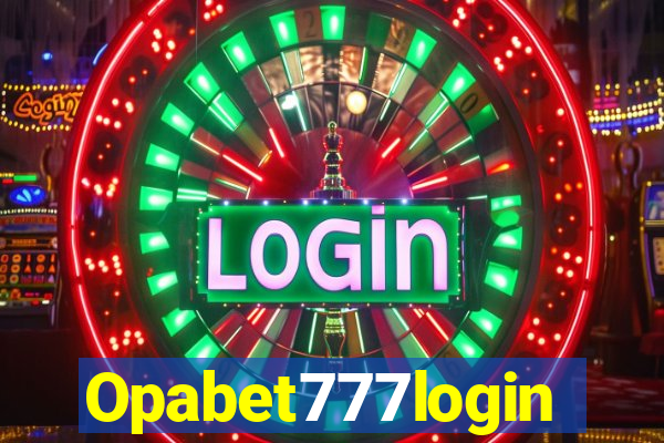 Opabet777login