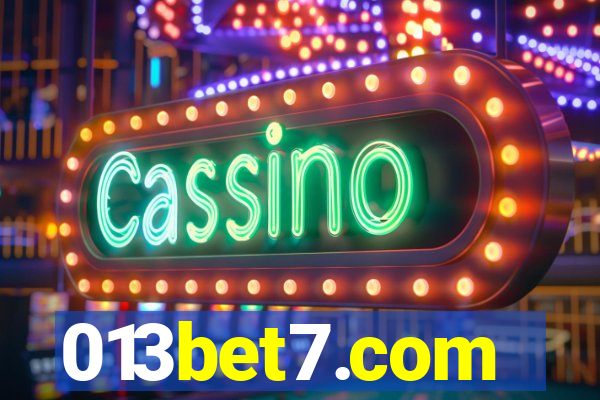 013bet7.com