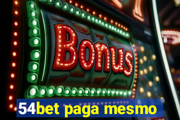 54bet paga mesmo