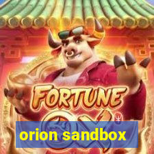 orion sandbox