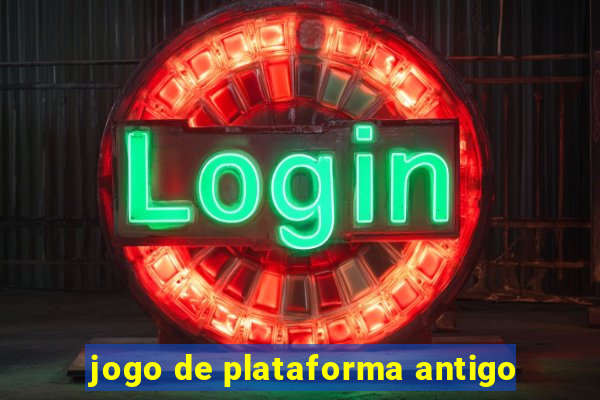 jogo de plataforma antigo