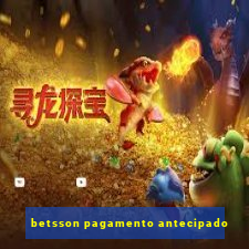 betsson pagamento antecipado