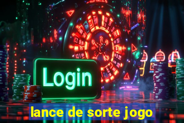lance de sorte jogo