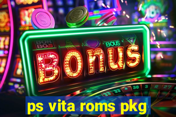 ps vita roms pkg