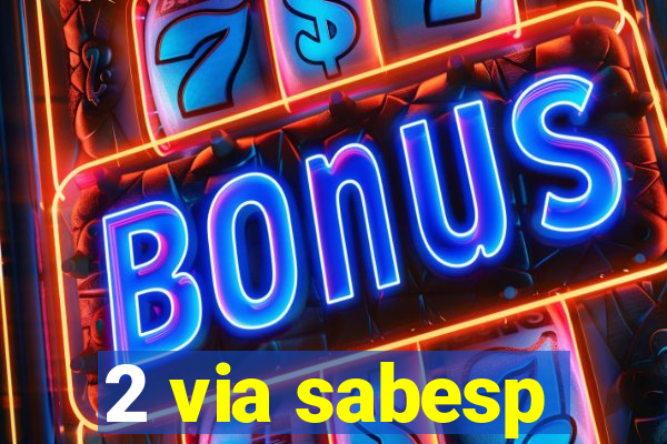 2 via sabesp