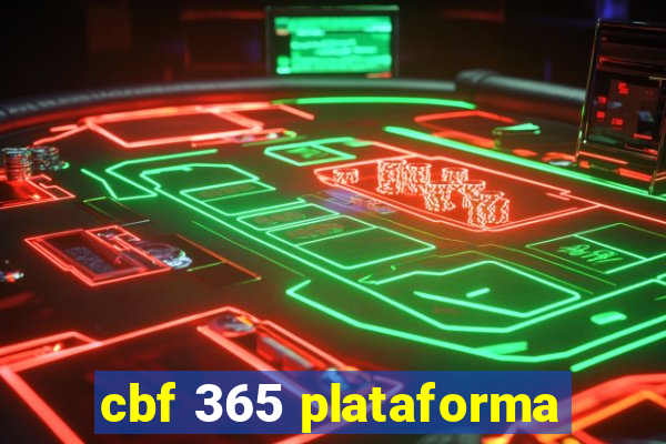 cbf 365 plataforma