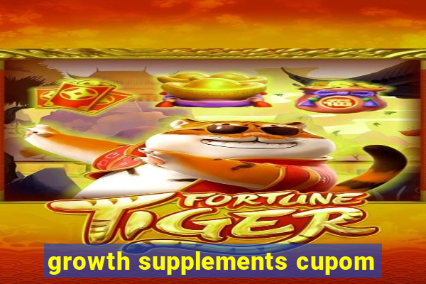 growth supplements cupom