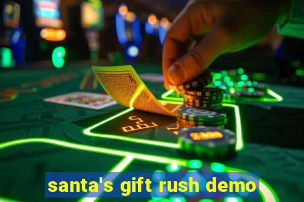 santa's gift rush demo