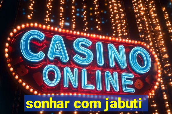 sonhar com jabuti