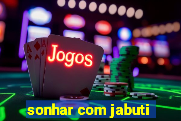 sonhar com jabuti