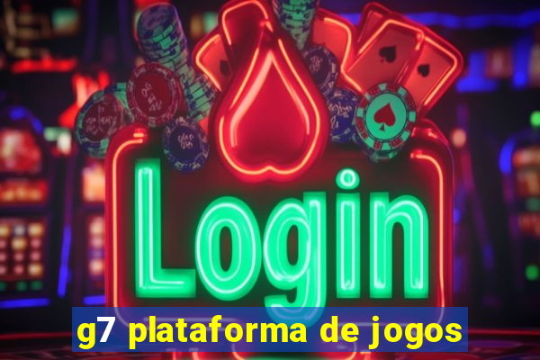 g7 plataforma de jogos