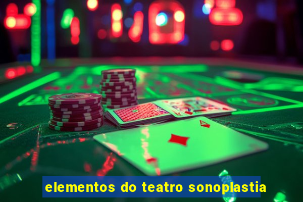 elementos do teatro sonoplastia