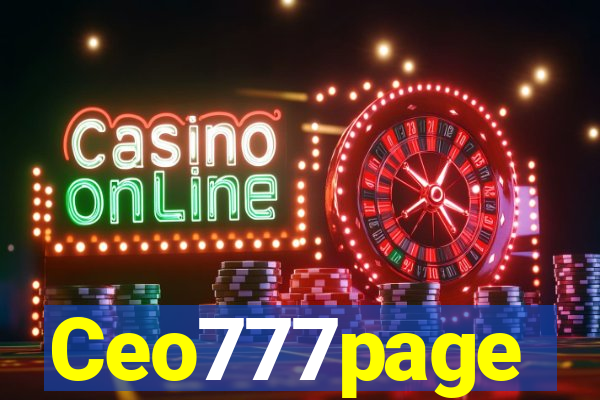 Ceo777page