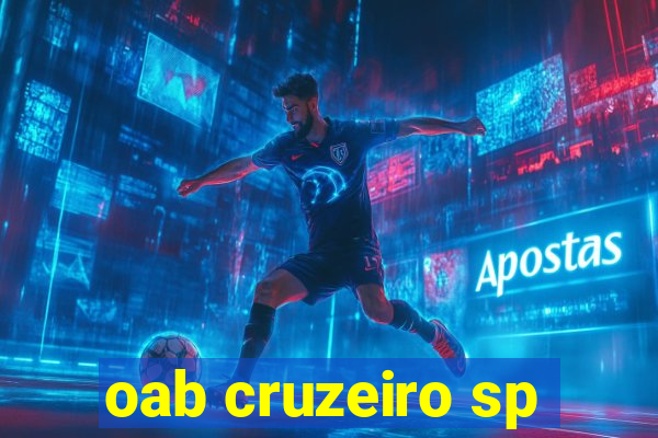 oab cruzeiro sp