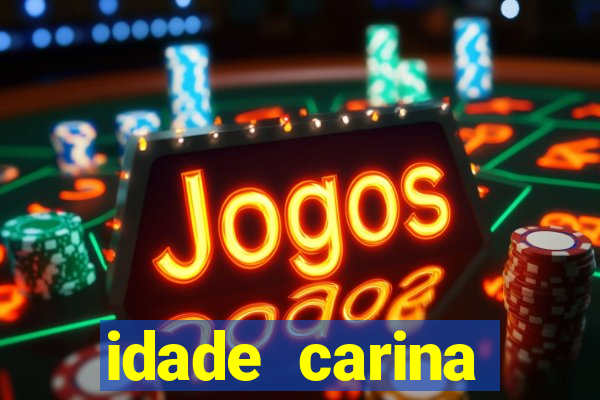 idade carina pereira globo esporte