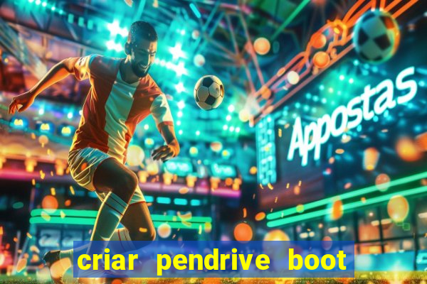 criar pendrive boot windows 10