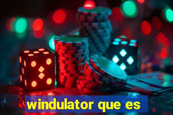 windulator que es