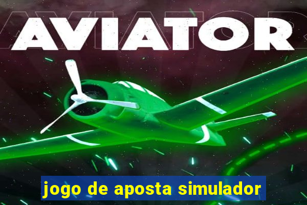 jogo de aposta simulador